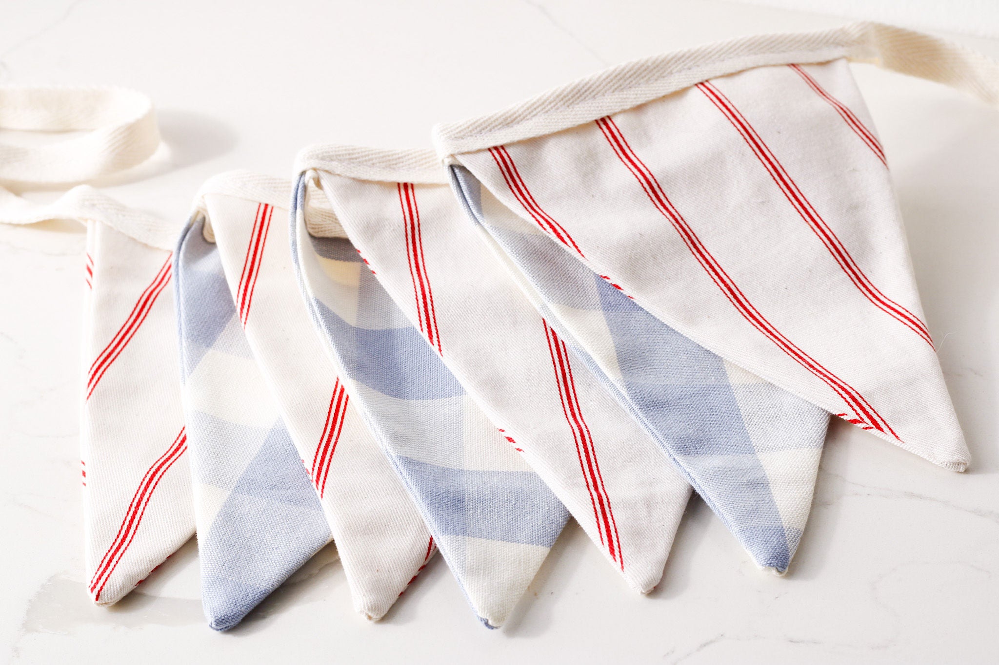 Check and Stripe Bunting