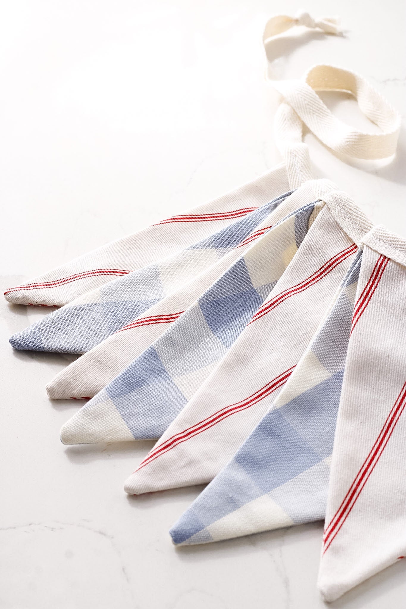 Check and Stripe Bunting