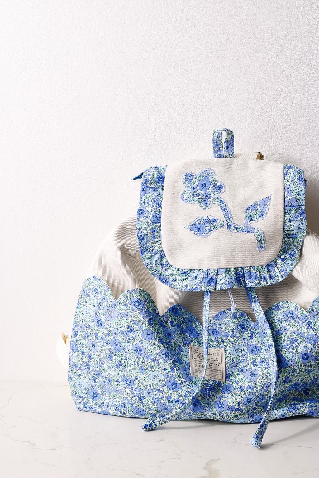Children's Backpack Blue Blossom
