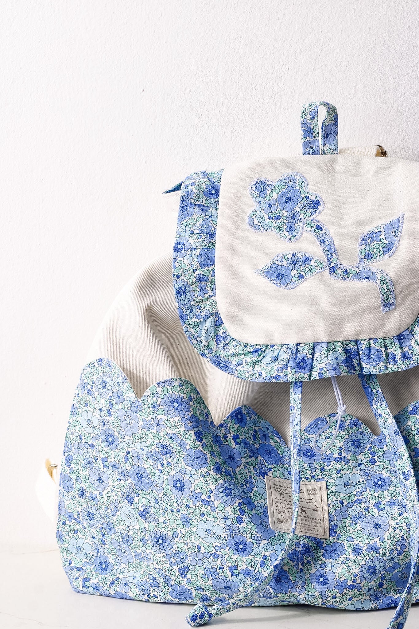 Children's Backpack Blue Blossom