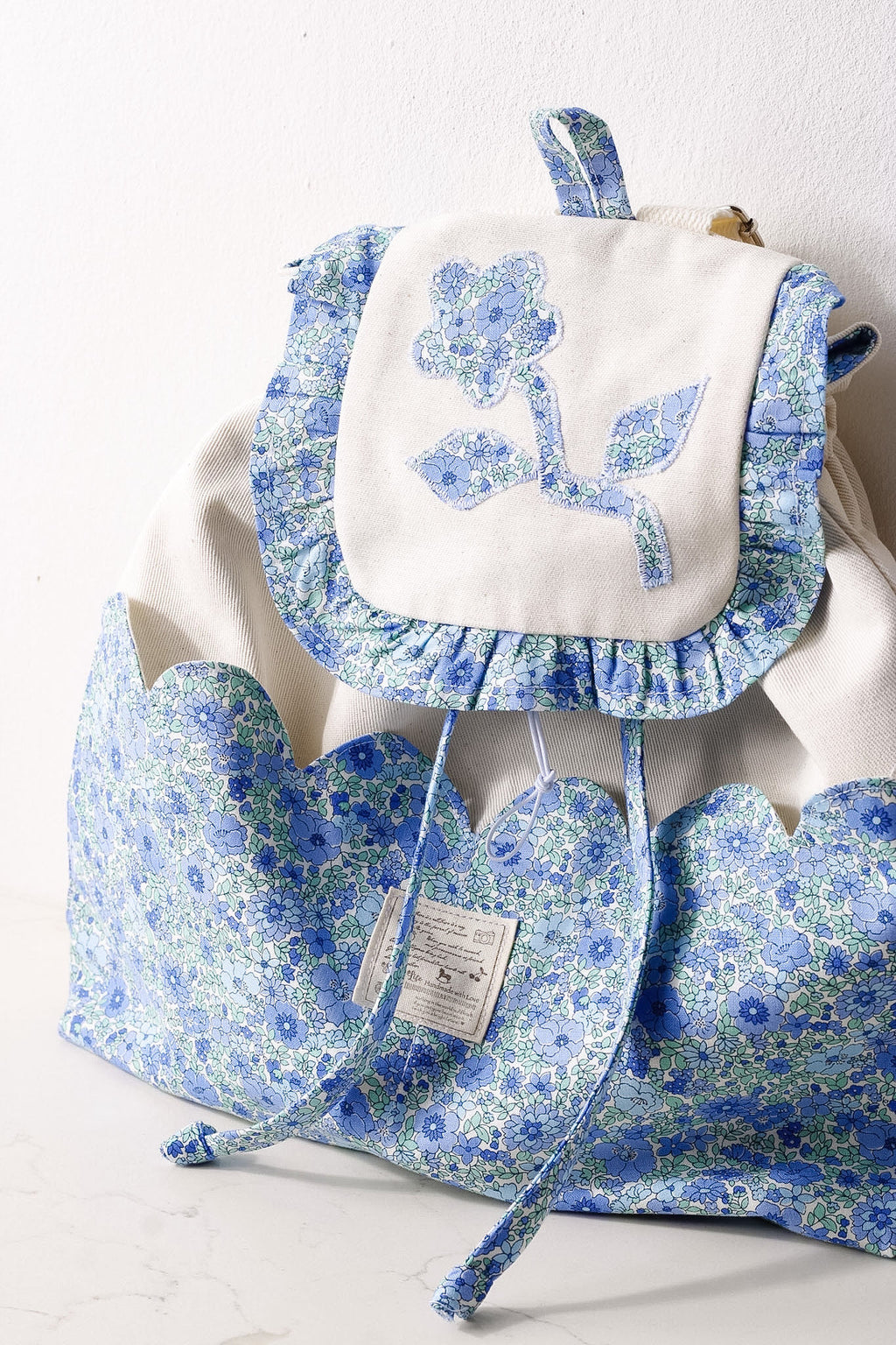 Children's Backpack Blue Blossom