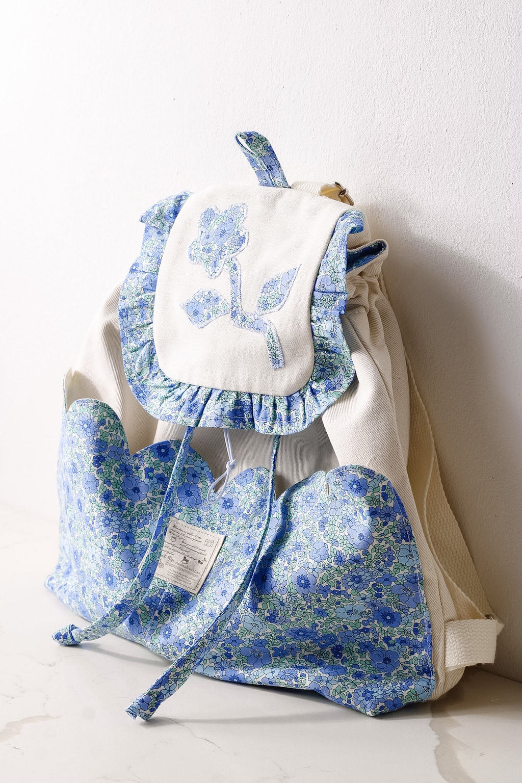 Children's Backpack Blue Blossom