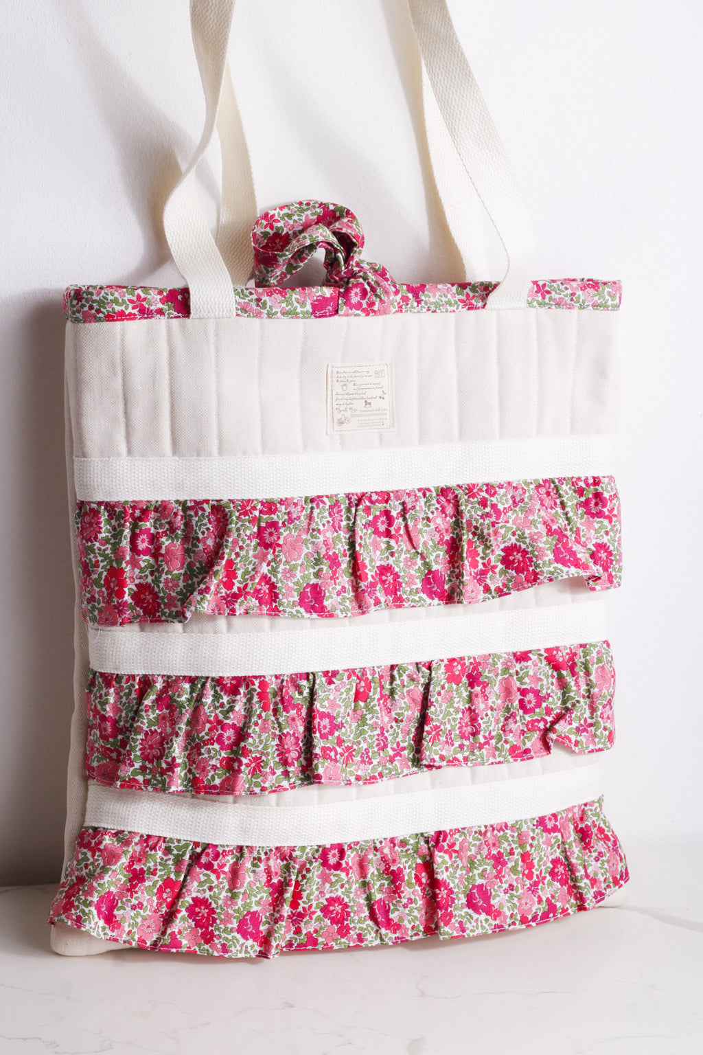 Ruby Red Quilted Bag