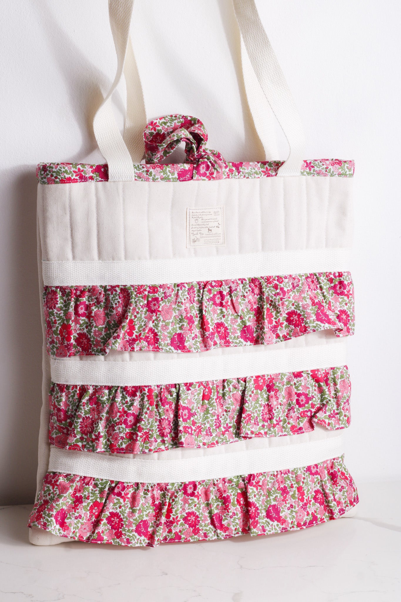 Ruby Red Quilted Bag