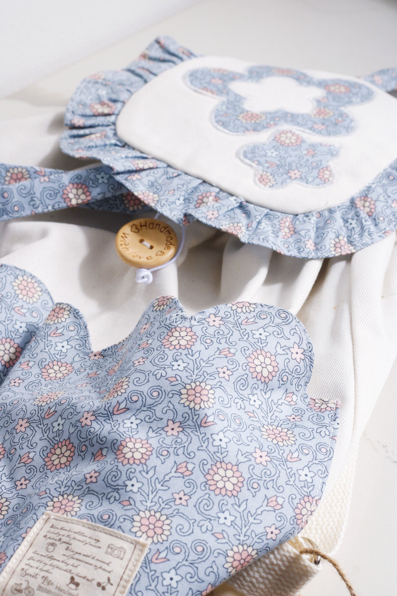 Blue Petals Kids Backpack