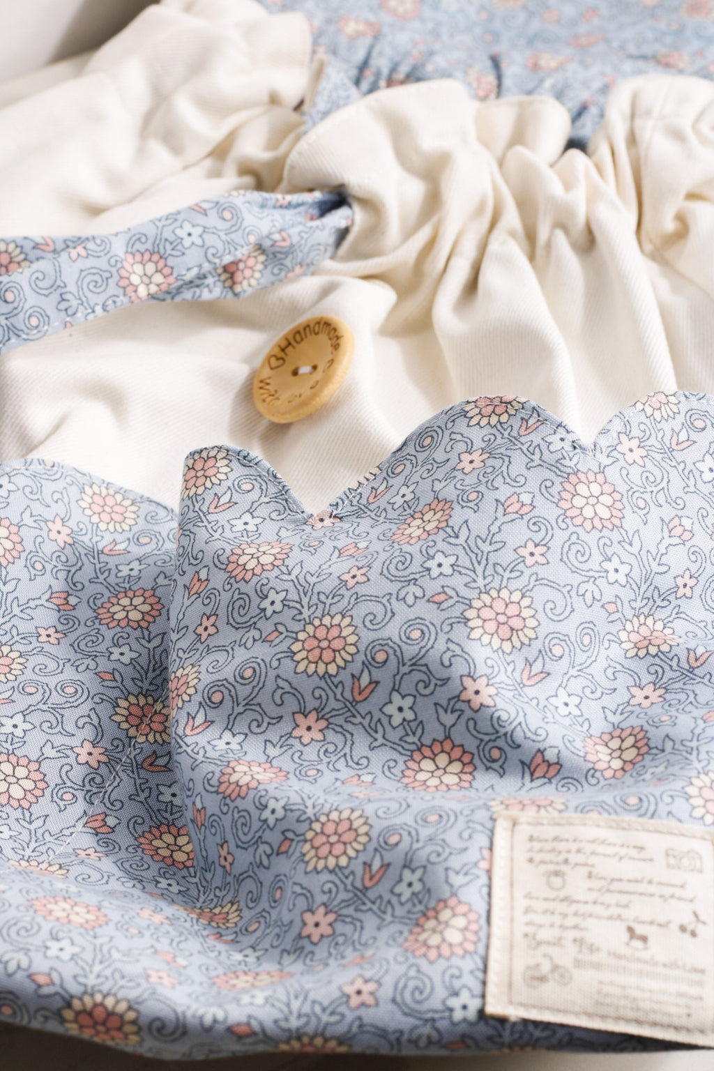 Blue Petals Kids Backpack