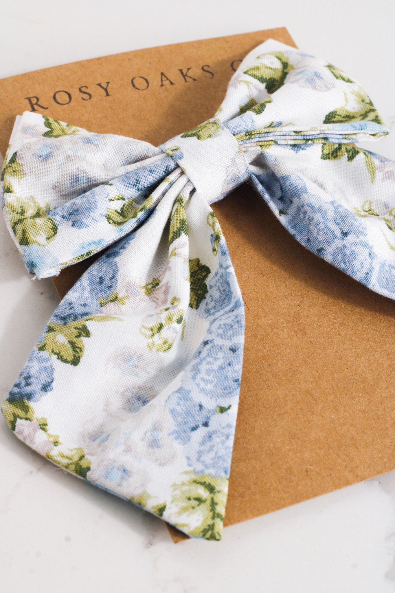 Hollyhocks Mini Bow